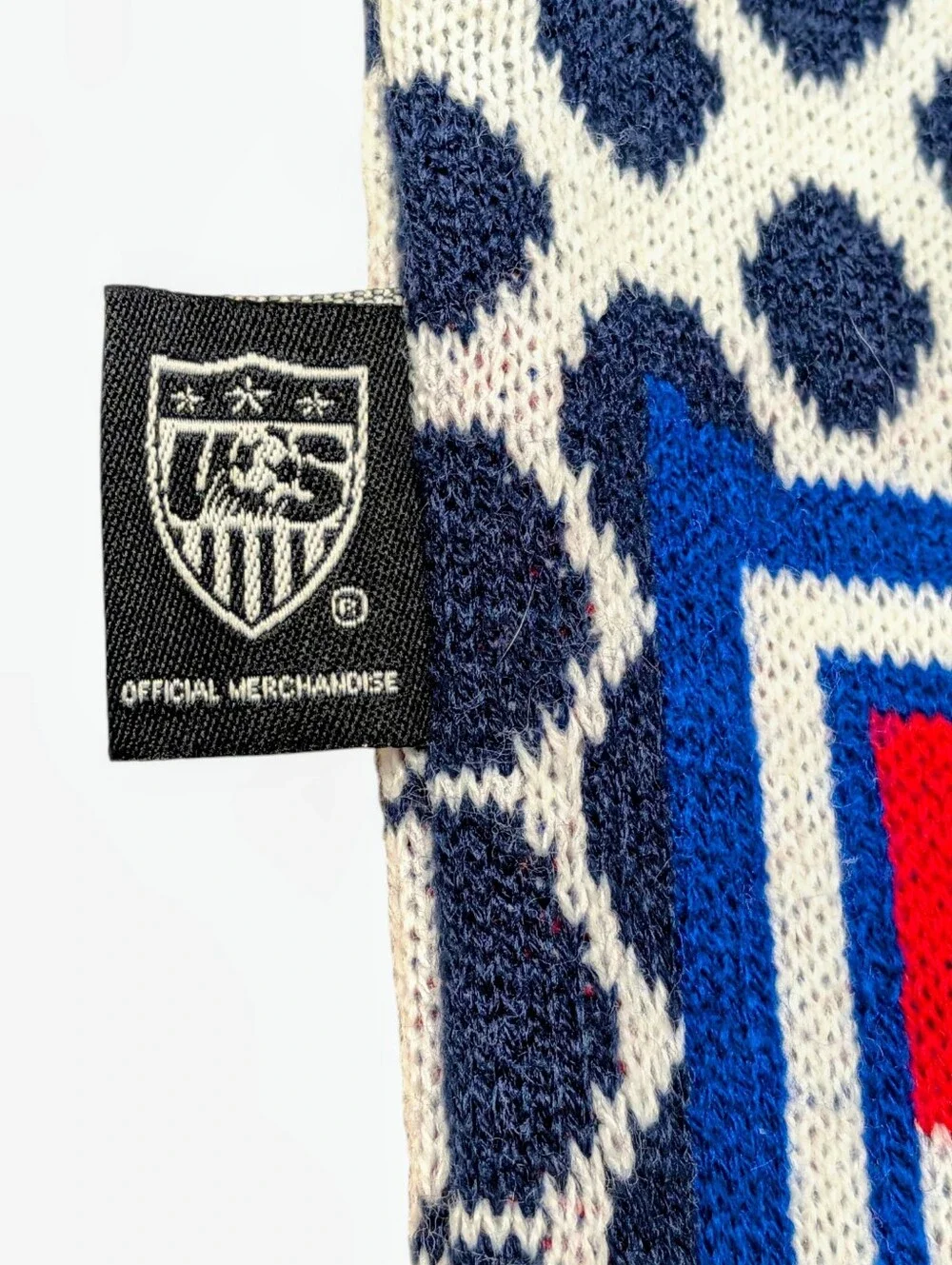 US Soccer Team USA 2014 World Cup Supporter Scarf Red White Blue Official Fan